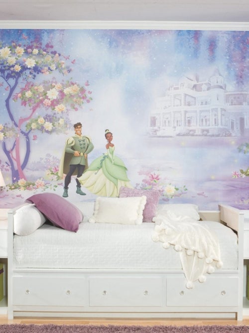 Papier peint panoramique encollé Disney La Princesse et la grenouille - 320 cm x 182,88 cm - Kiabi