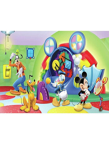 Papier peint panoramique encollé Disney Mickey et ses amis - Clubhouse Capers - 320 cm x 182,88 cm