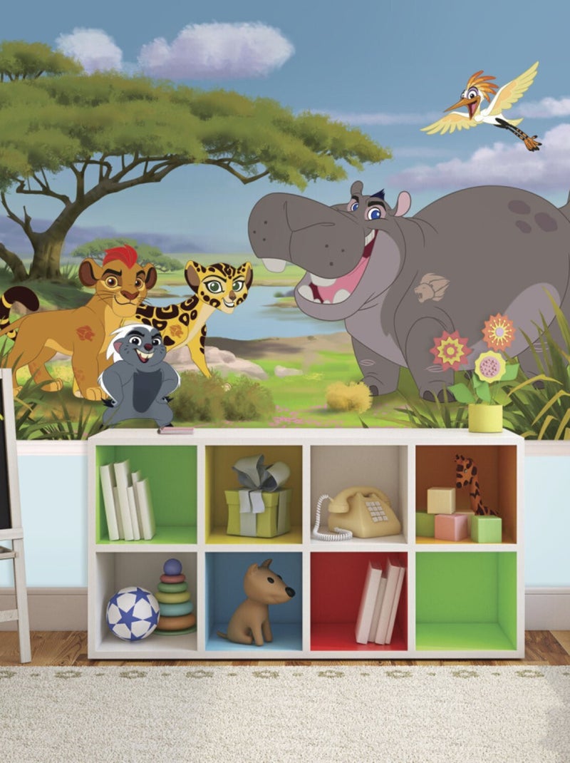 Papier peint Panoramique Encollé La garde du Roi lion Disney 320X182 CM Multicolore - Kiabi