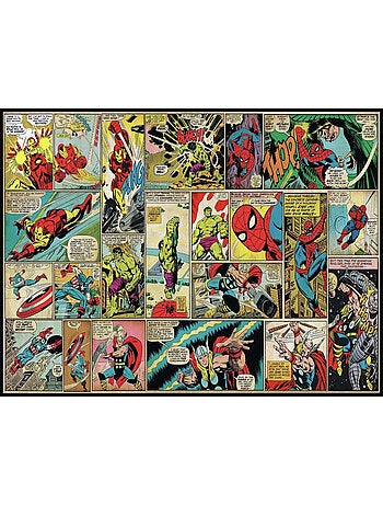 Papier peint panoramique encollé Marvel comics - 320 cm x 182.88 cm
