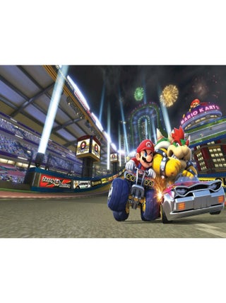 Papier peint panoramique encollé Nin Mario Kart 8 - 320 cm x 182,88 cm