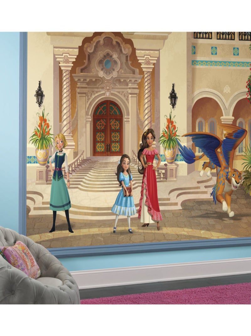 Papier peint Panoramique encollé Princesse Elena d'Avalor Disney 320X182 CM Multicolore - Kiabi