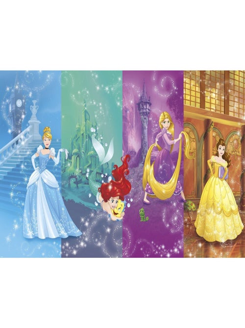 Papier peint Panoramique encollé Princesses Disney 320X182 CM - Kiabi