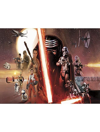 Papier peint Panoramique encollé Star Wars EP VII 320X182 CM