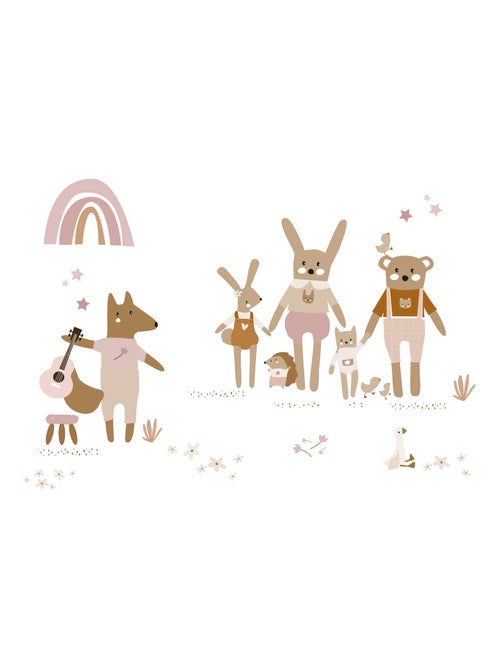 Papier peint panoramique Happy Family - Kiabi