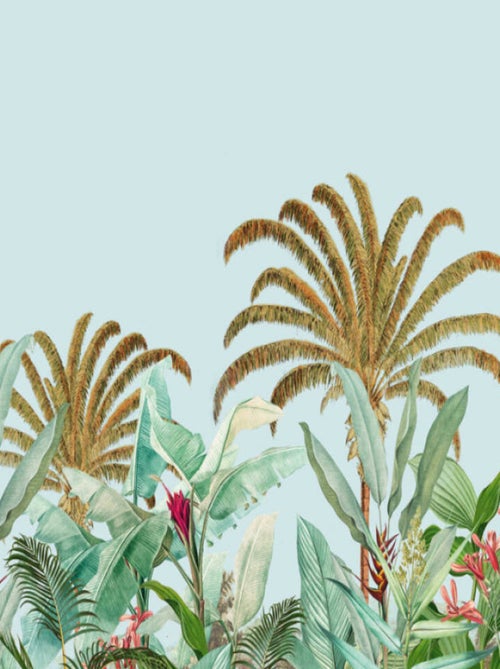 Papier peint panoramique jungle - Kiabi