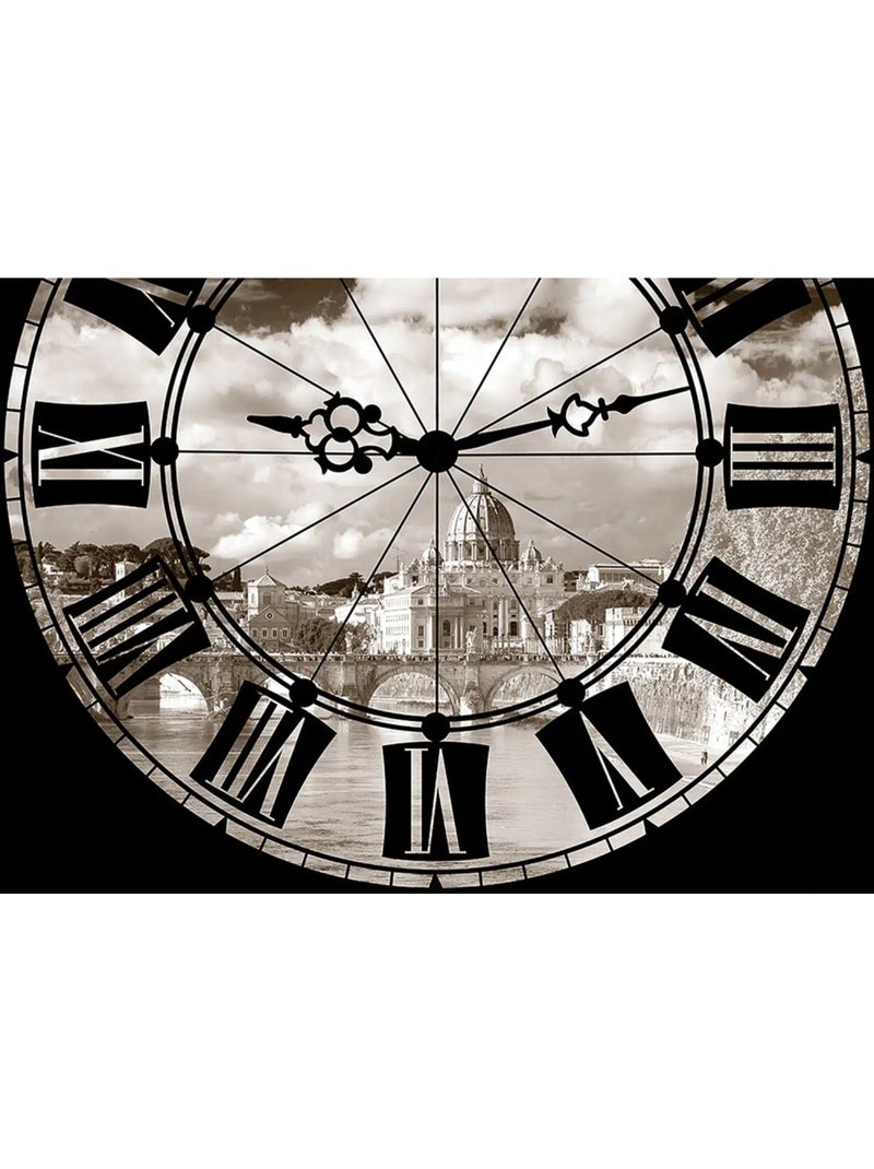 Papier peint panoramique L’Horloge – 360 x 254 cm Multicolore - Kiabi