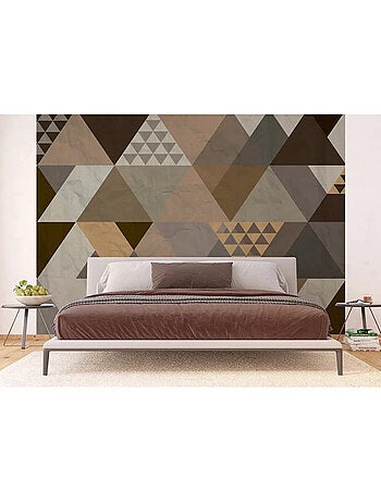 Papier peint panoramique Palmier noir et blanc 360 x 254 cm