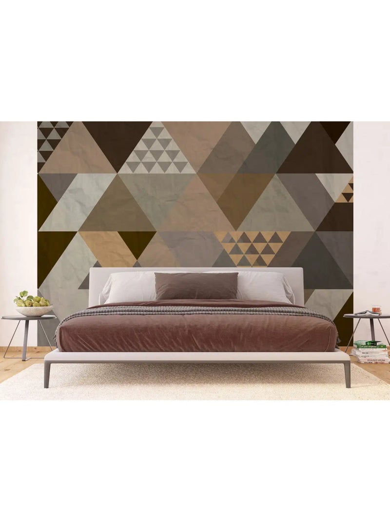 Papier peint panoramique Palmier noir et blanc 360 x 254 cm Multicolore - Kiabi