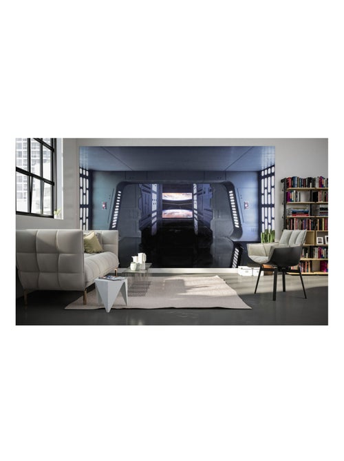 Papier Peint panoramique Rogue One : A Star Wars Story L'Etoile de la mort  400X250CM - Kiabi