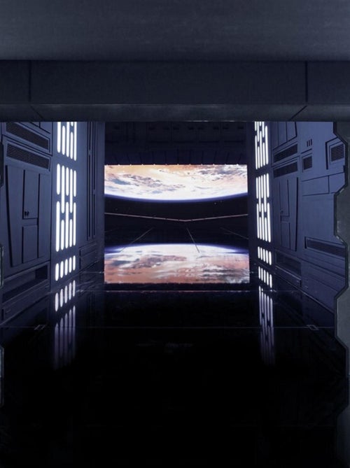 Papier Peint panoramique Rogue One : A Star Wars Story L'Etoile de la mort  400X250CM - Kiabi