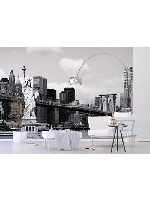 Papier peint panoramique Statue de la Liberté 360 x 254 cm 4 parts - Kiabi