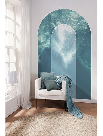 Papier peint panoramique sur intissée autoadhésive - tide - taille: 127 x 200 cm