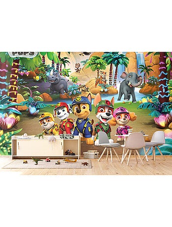 Papier peint Pat'Patrouille Jungle Pups - 375 x 270cm