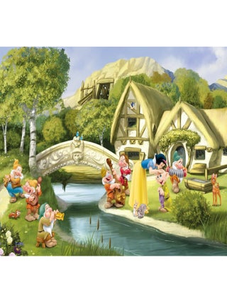 Papier Peint Photo Blanche Neige et les 7 nains Disney 368cm x 254cm