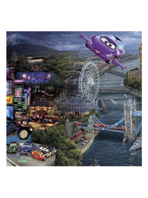 Papier Peint Photo Cars World 368cm x 254cm - Kiabi
