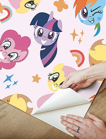 Papier Peint rouleau auto-adhésif - My Little Pony un rouleau