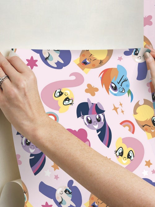 Papier Peint rouleau auto-adhésif - My Little Pony un rouleau - Kiabi