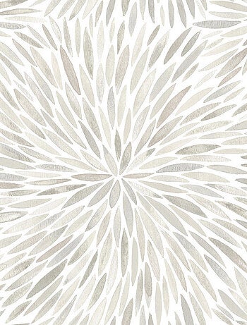 Papier peint rouleau auto-adhésif - Pétales Beiges