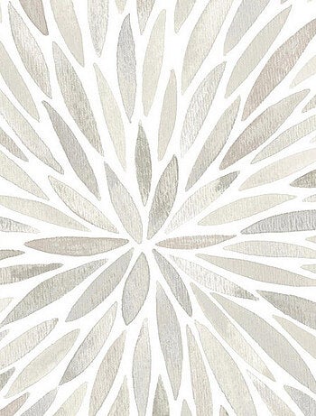 Papier peint rouleau auto-adhésif - Pétales Beiges