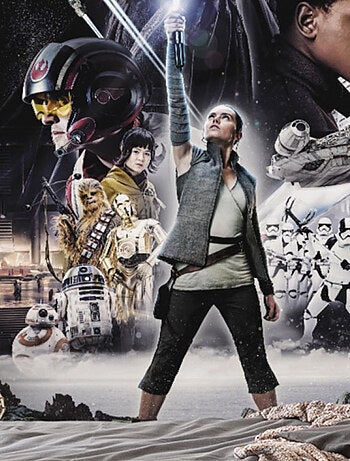 Papier Peint Star Wars Balance - Episode VIII 184X254 CM