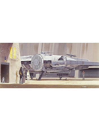 Papier Peint Star Wars Faucon Millenium 368x127