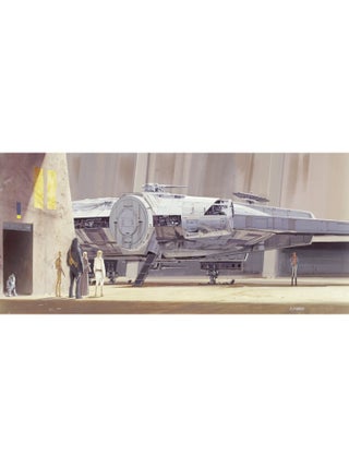 Papier Peint Star Wars Faucon Millenium 368x127