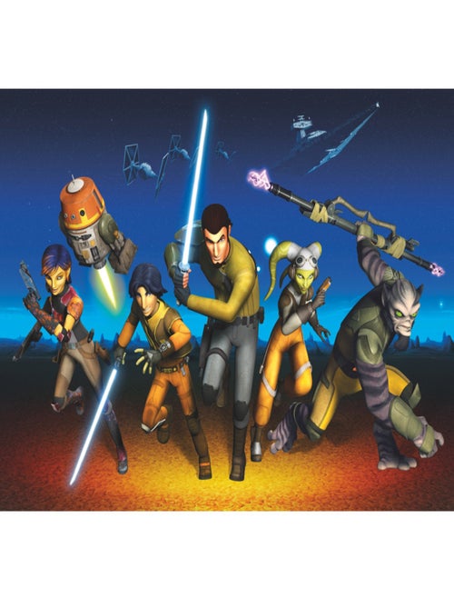 Papier Peint Star Wars Rebels 368 x 254 cm - Kiabi