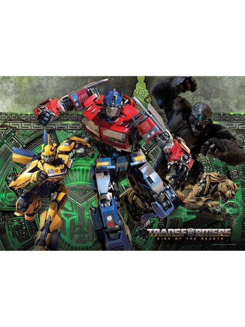 Papier peint Transformers à l'attaque - 375 x 270cm - Kiabi