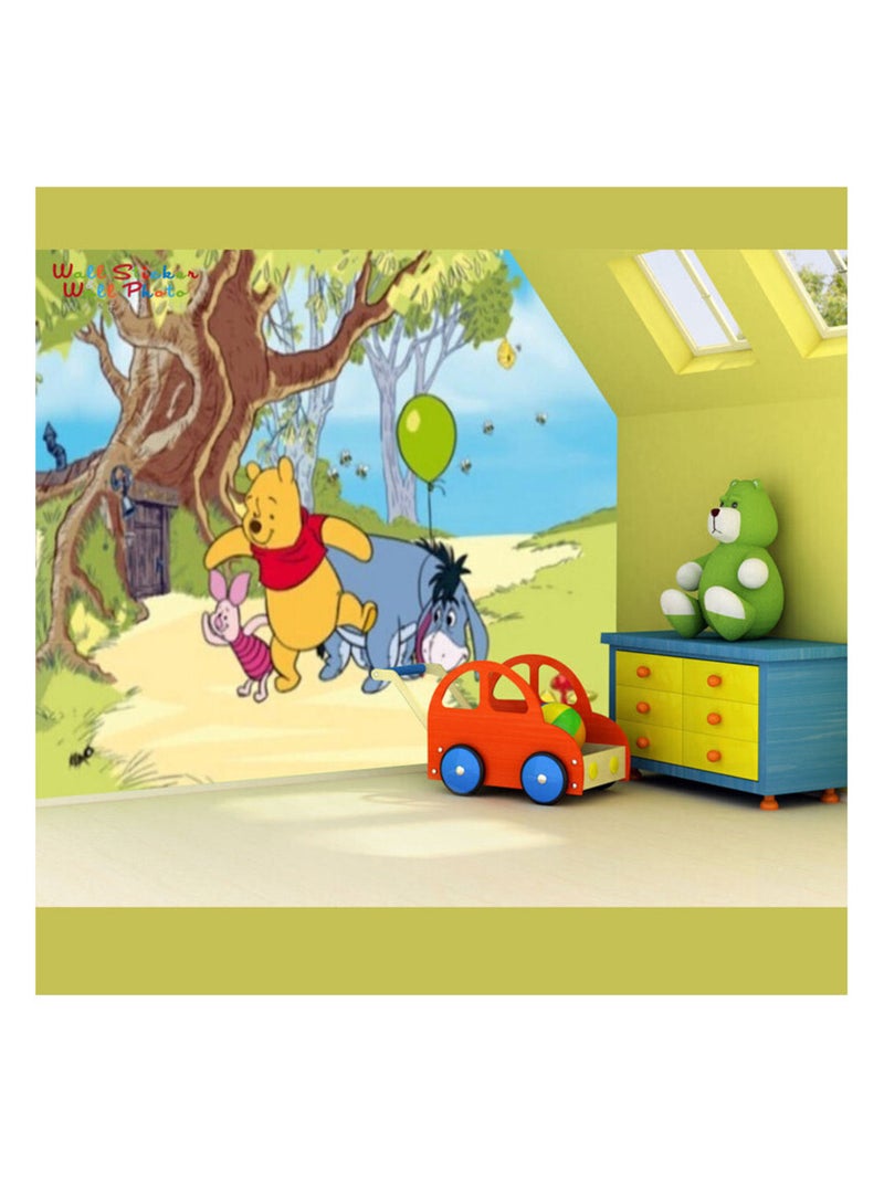 Papier peint Winnie l'Ourson & Amis Disney 360X254 CM Multicolore - Kiabi