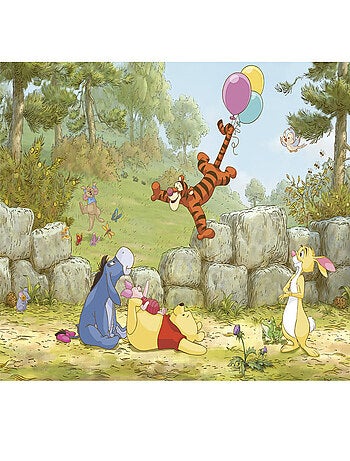 Papier peint Winnie l'Ourson Ballon Disney 368X254 CM