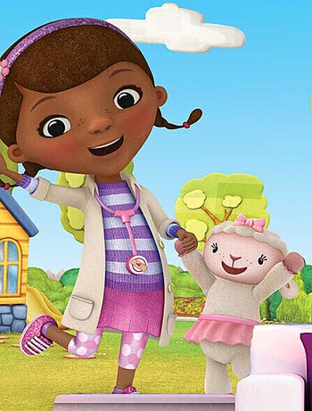 Papier peint XL Docteur la Peluche Disney 180X202 CM