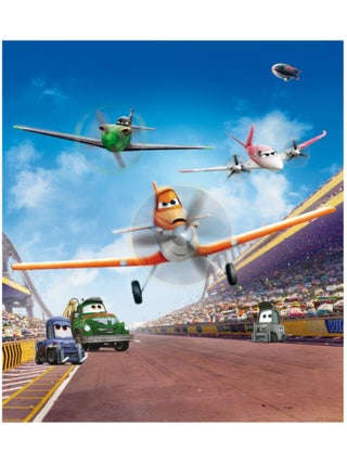 Papier peint XL Escadron en vol Planes Disney 180X202 CM