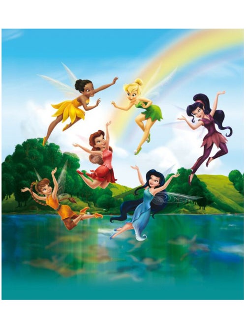 Papier peint XL intisse Fée Clochette La Vallée du printemps Disney 180X202 CM - Kiabi