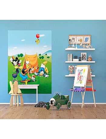 Papier peint XL intisse Le Picnic de Mickey Disney 180X202 CM