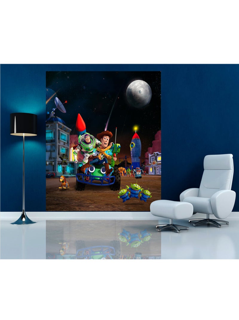 Papier peint XL Toy Story Pixar 180X202 CM Multicolore - Kiabi
