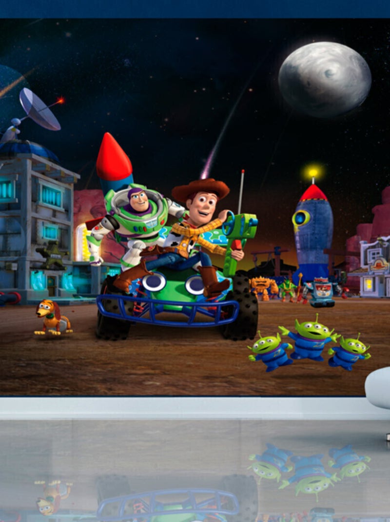 Papier peint XL Toy Story Pixar 180X202 CM Multicolore - Kiabi