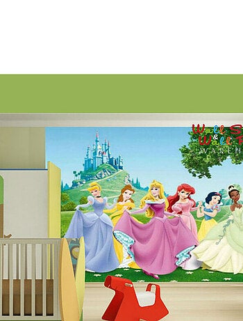 Papier peint XXL intisse Château Princesse Disney 360X270 CM