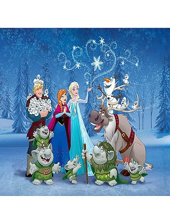 Papier peint XXL intisse La Reine des Neiges et les Trolls Disney Frozen 360X270 CM