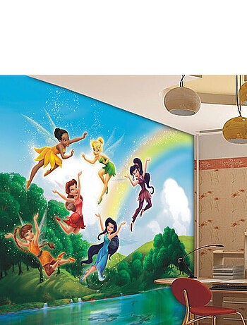 Papier peint XXL intisse La Vallée du printemps Disney Fairies 360X270 CM