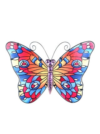 Papillon murale décoratif multicouleur