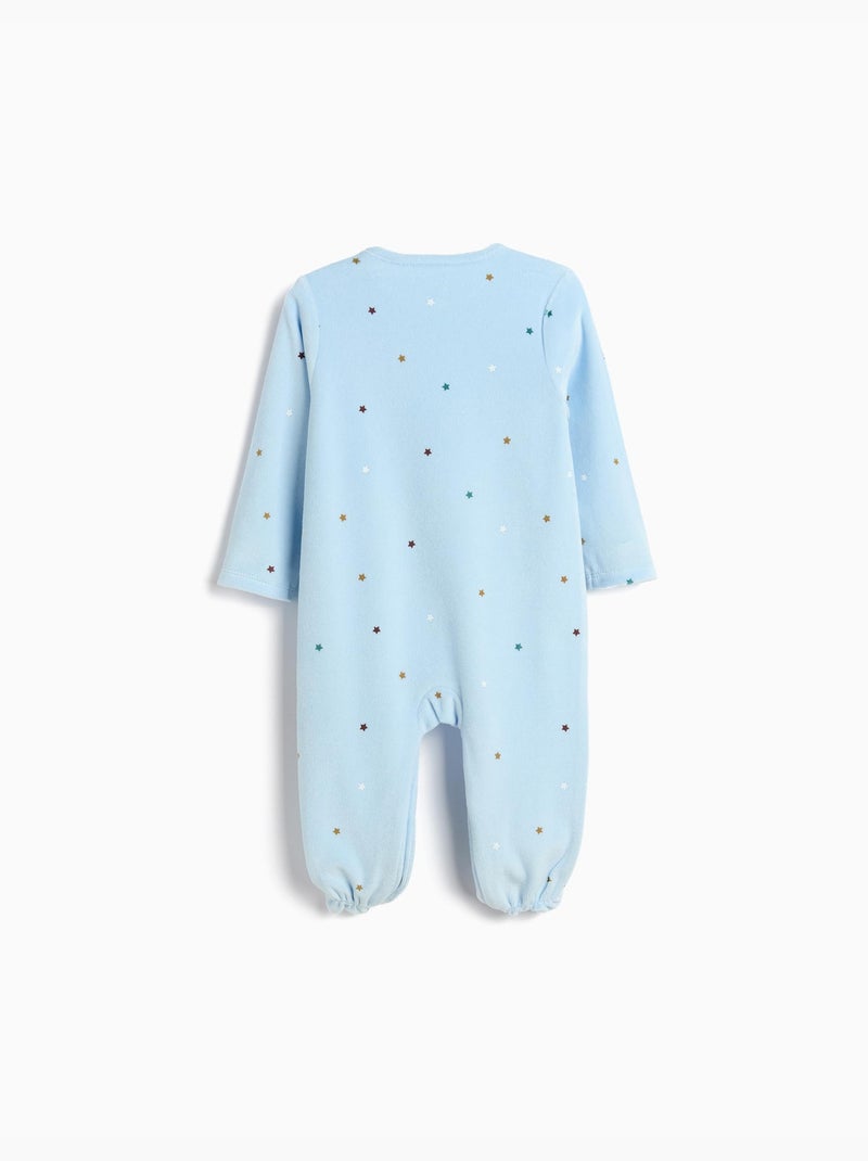 Paquet 2 Babygrow Velvet, MO Fashion Blanc - Kiabi