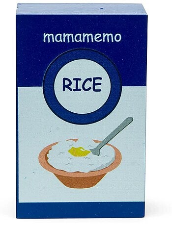 Paquet de riz à pudding en bois