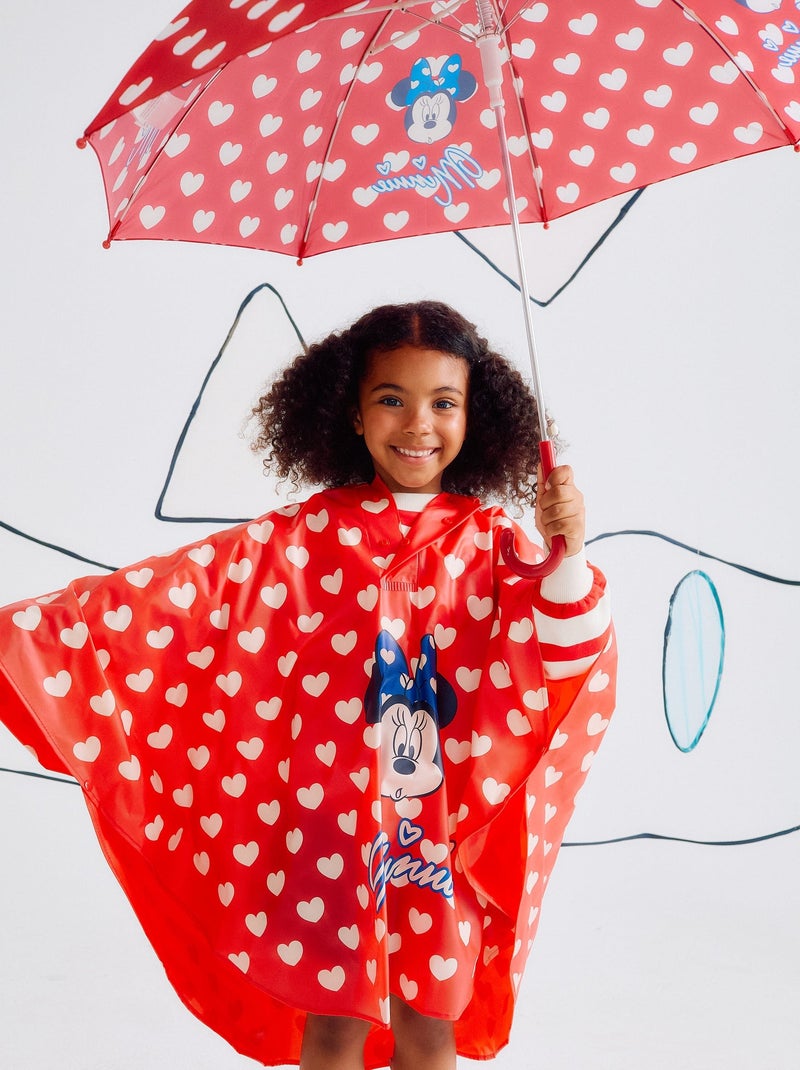 Parapluie à Motif Minnie Rouge - Kiabi