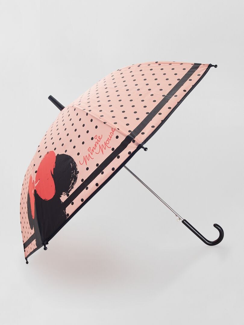 Parapluie à pois 'Minnie' rose - Kiabi