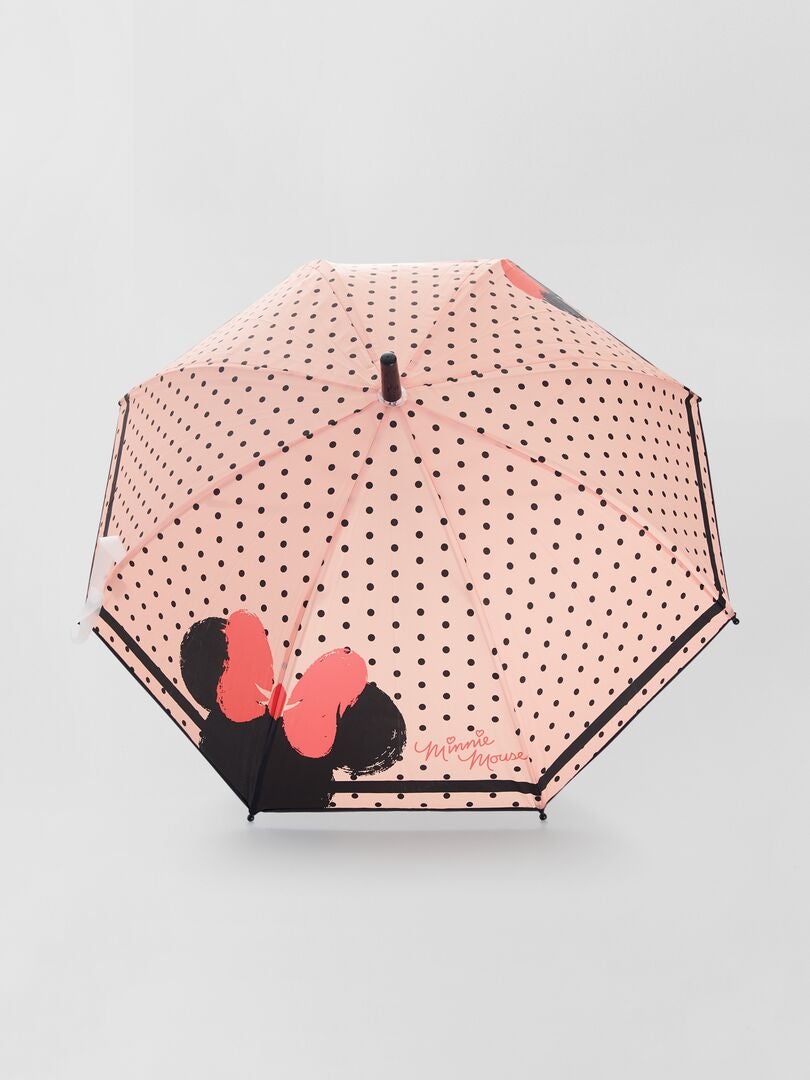 Parapluie à pois 'Minnie' rose - Kiabi