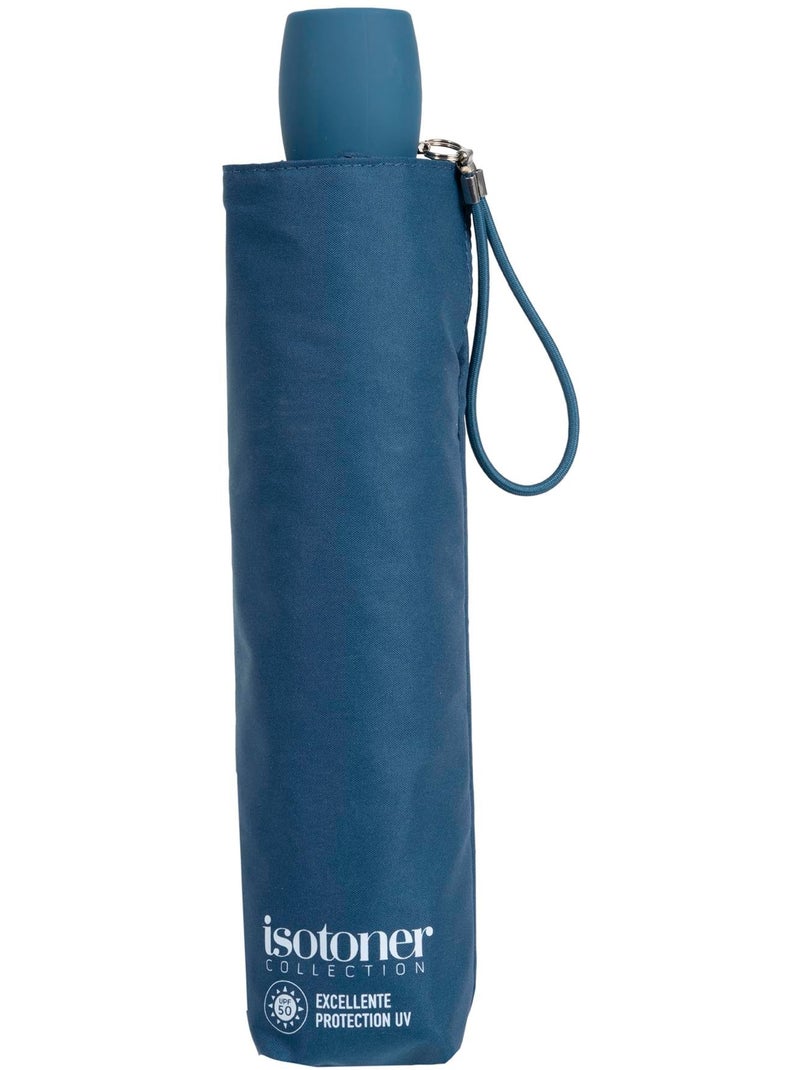 Parapluie Anti-UV, petit prix, solide et ultra déperlant femme Isotoner Bleu Bleu - Kiabi