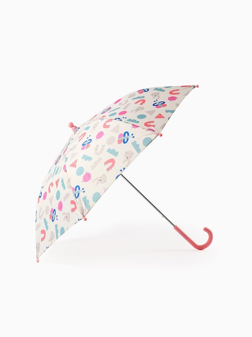 Parapluie avec Motif de Formes et Couleurs - Kiabi