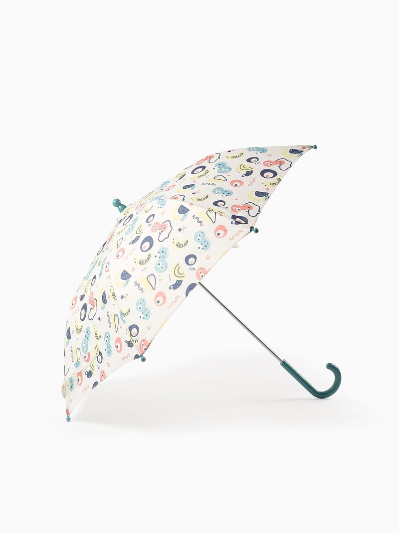 Parapluie avec Motif de Petits Animaux Jaune - Kiabi