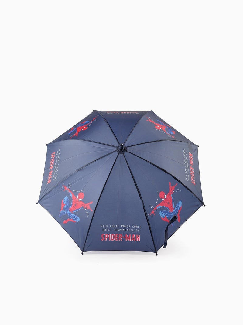 Parapluie avec Motif Spider-Man Bleu foncé - Kiabi